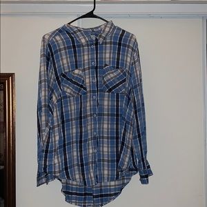 Flannel button up